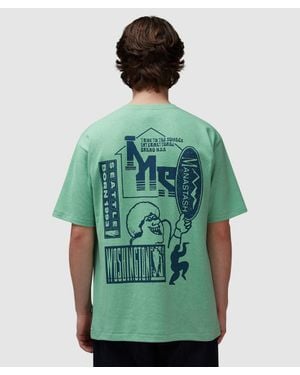Manastash Hemp Jumble T-Shirt - Green