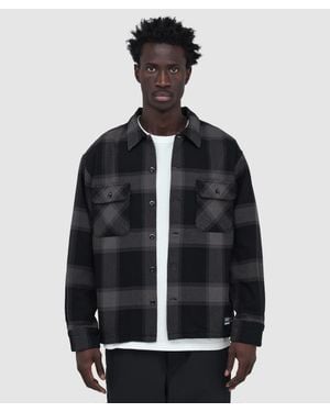 Neighborhood Buffalo Check Shirt - Black