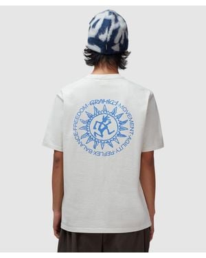 Gramicci Sun T-Shirt (Natural Pigment - Blue