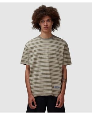 thisisneverthat Striped T-Shirt - Gray