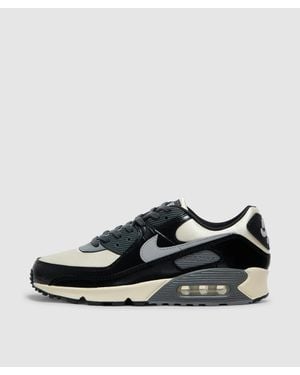 Nike Air Max 90 Trainer (Sail/Lt Smoke--Anthracite-Smoke-Coc - Black