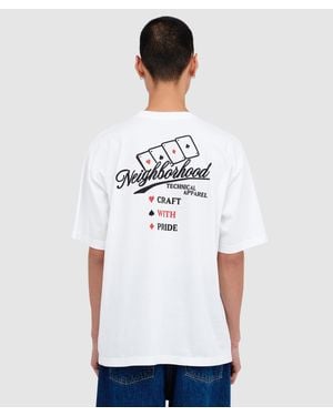 Neighborhood Nh Ss-8 T-Shirt - White