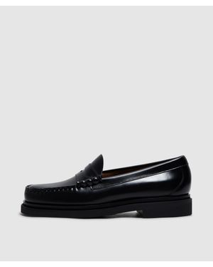 G.H. Bass & Co. Weejun Step Larson Moc Penny Loafer Leather - Black