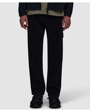 Stone Island Organic Cotton Corduroy 800 Pant - Black