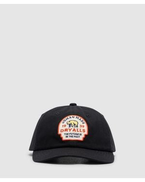 Human Made 6 Panel Twill Cap #2 - Black