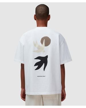 MKI Miyuki-Zoku Swallow T-Shirt - White