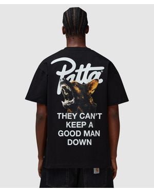 PATTA Bark T-Shirt - Black