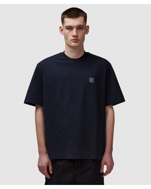Stone Island Logo T-Shirt - Blue