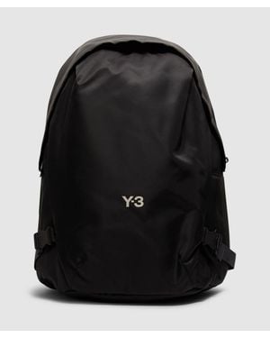 Y-3 Logo Backpack - Black