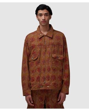 Engineered Garments Trucker Jacket - Brown