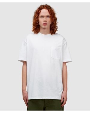Beams Plus 2-Pack Pocket T-Shirt - White
