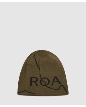 ROA Logo Wool Beanie (Sage - Green