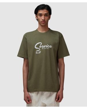 Service Works Espresso T-Shirt - Green