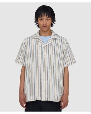 Drole de Monsieur Chemise Striped Shirt (Multicolour - Grey