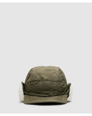 Taion X Boa Military Reversible Down Cap (D./Cream - Green