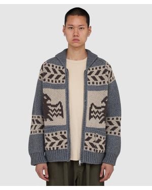 FRIZMWORKS Thunderbird Heavy Cowichan Jacket - Gray