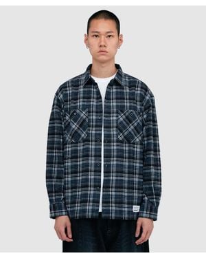 Neighborhood Clan Tartan Shirt - Blue