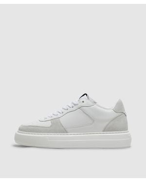Cleens Court Sneaker - White