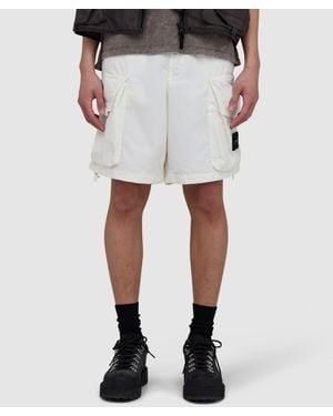 Stone Island Cargo Flap Pocket Short (Ivory - White