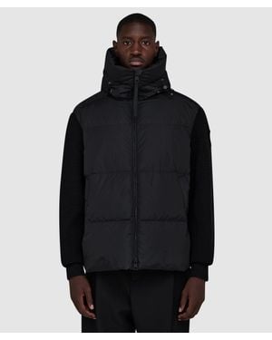 Canada Goose Hybridge Grove Knit Hooded Jacket - Black
