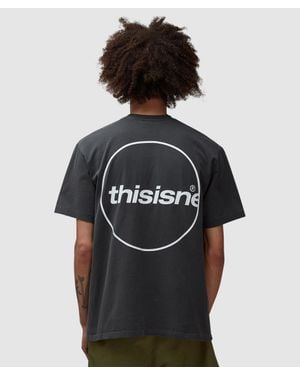 thisisneverthat C-Logo T-Shirt (Charcoal - Black