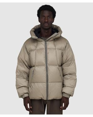 Goldwin Crystalite Down Parka Jacket - Natural