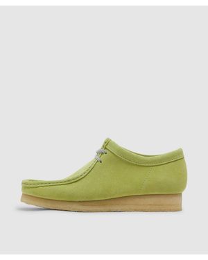Clarks Wallabee Suede Shoe ( - Green
