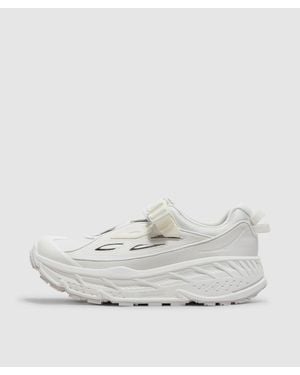 Hoka One One Stinson Breeze Trainer (Frost Grout - White