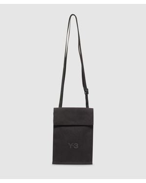 Y-3 X-Body Pouch Bag - White