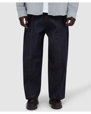 SAGE NATION Welt Raw Denim Jean (Raw - Blue