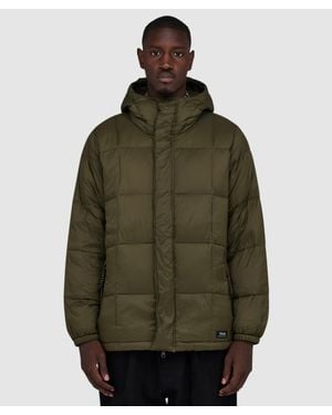 Taion Mountain Volume Hooded Down Jacket (D - Green