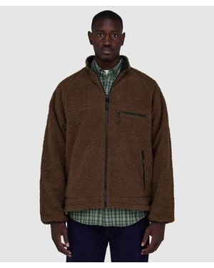 Gramicci Reversible Sherpa Jacket - Brown