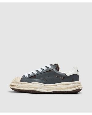 Maison Mihara Yasuhiro Blakey Og Sole Torn Trainer - Grey