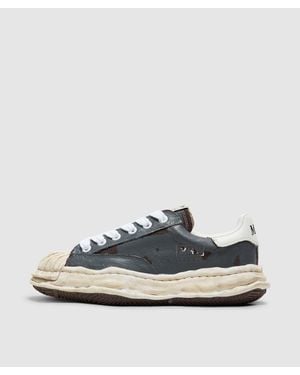 Maison Mihara Yasuhiro Blakey Og Sole Torn Trainer - Grey
