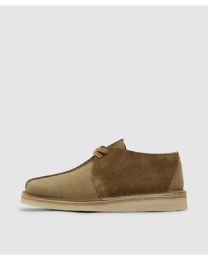 Clarks Desert Trek Boot (Dark Combi - Brown