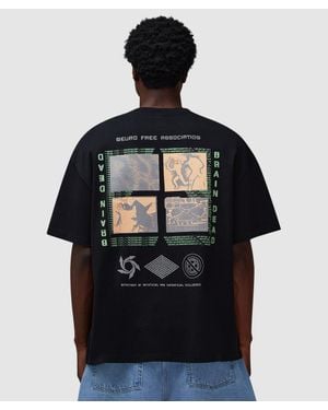 Brain Dead Neuro Free Association T-Shirt (Washed - Black