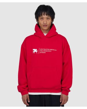Cole Buxton Research Division Hoodie - Red