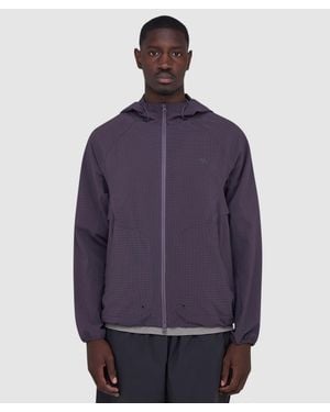 San San Gear Air Hole Jacket (Charcoal - Purple