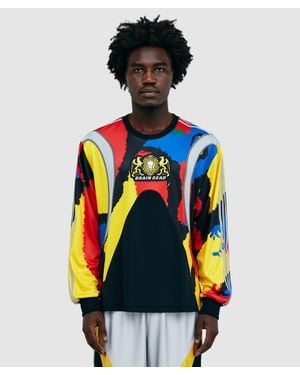 adidas X Brain Dead Long Sleeve Jersey T-Shirt - White
