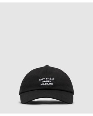 Drole de Monsieur Not From Paris Madame Cap - Black