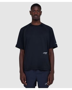 and wander X Altra Short Sleeve T-Shirt - Blue