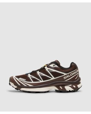 Salomon Lab Xt-6 Trainer Coffee/French Roast/Vanilla Ice - Brown