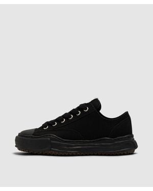 Maison Mihara Yasuhiro Peterson Low Canvas Trainer (Blk/Blk - Black