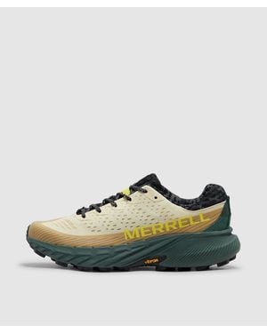Merrell Agility Peak 5 Sneaker (Beach - Green