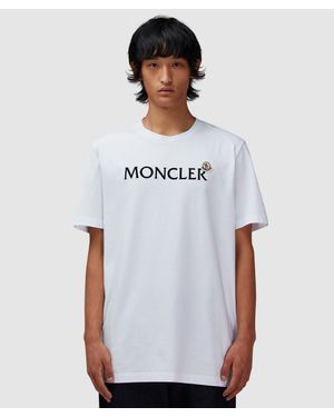 Moncler Double Logo T-Shirt - White