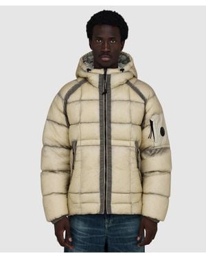C.P. Company D.D. Shell Down Jacket Birch - Natural