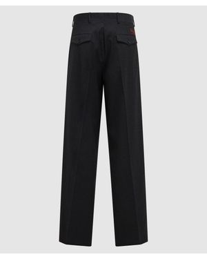 Raf Simons Straight Leg Trouser - Black