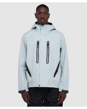 and wander 2.5L Hiker Rain Jacket (Light - Blue