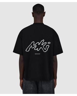 MKI Miyuki-Zoku Ink Line T-Shirt - Black