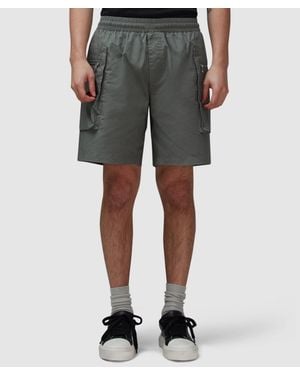 Cole Buxton Tech Cargo Short (Khaki - Grey